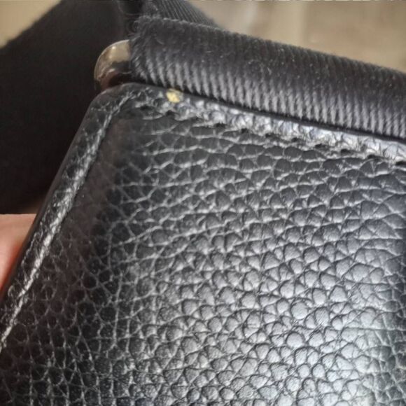 Coach Campus Pack In Pebble Leather Black EUC - Picture 12 of 12